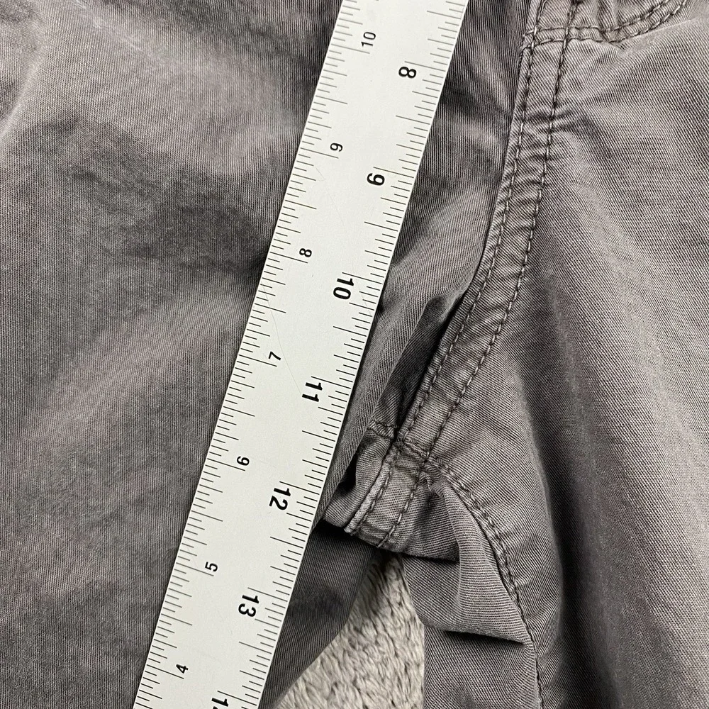 American Eagle Next Level Flex Relaxed Straight Pants Mens 34x32 Gray Mid Rise